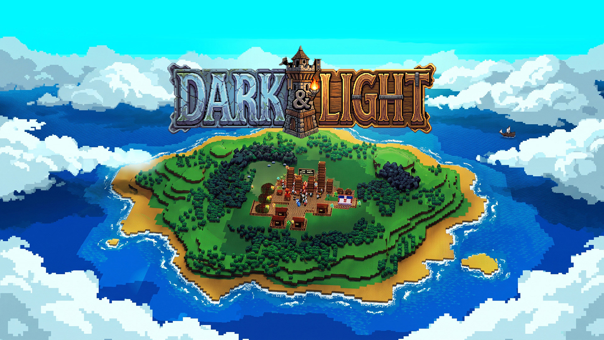 Dark and Light Relaxing Builder Browser Game